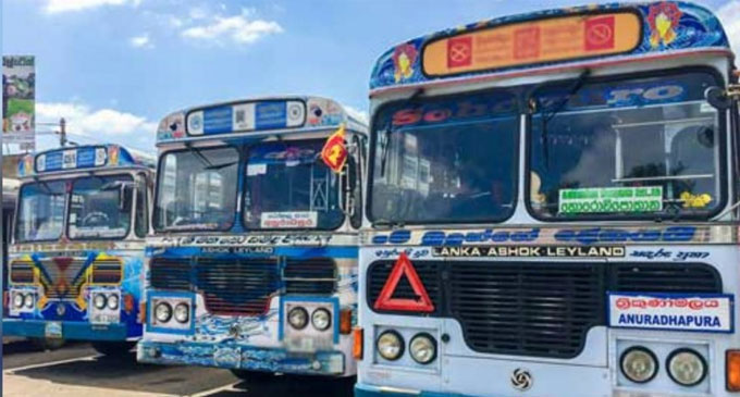 Private bus operators on strike