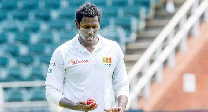 Angelo Mathews tests positive for Covid 19