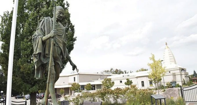 Mahatma Gandhi’s statue vandalized in Canada