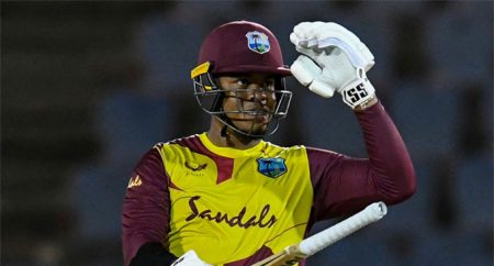 Shimron Hetmyer recalled by West Indies for T20I Series