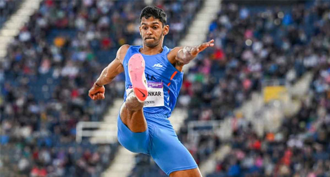 Murali Sreeshankar wins silver for India in men’s long jump