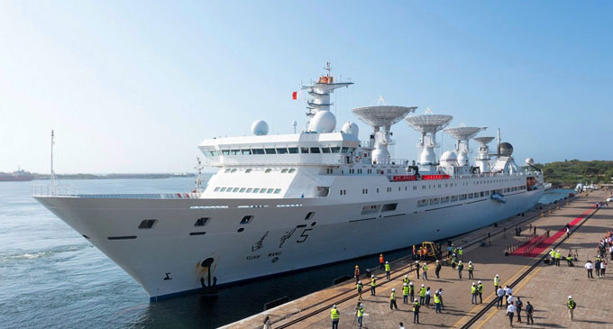 Chinese research ship to leave Sri Lanka today