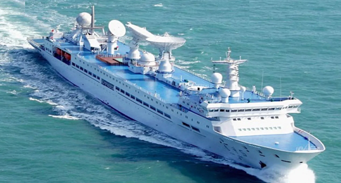 Yuanwang-5 space-tracking vessel comes home