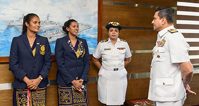 Navy Netball Champs promoted & felicitated