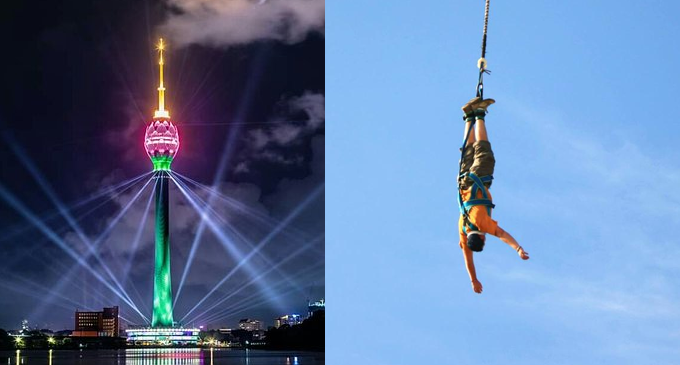 Bungee jumping from Lotus Tower starting January